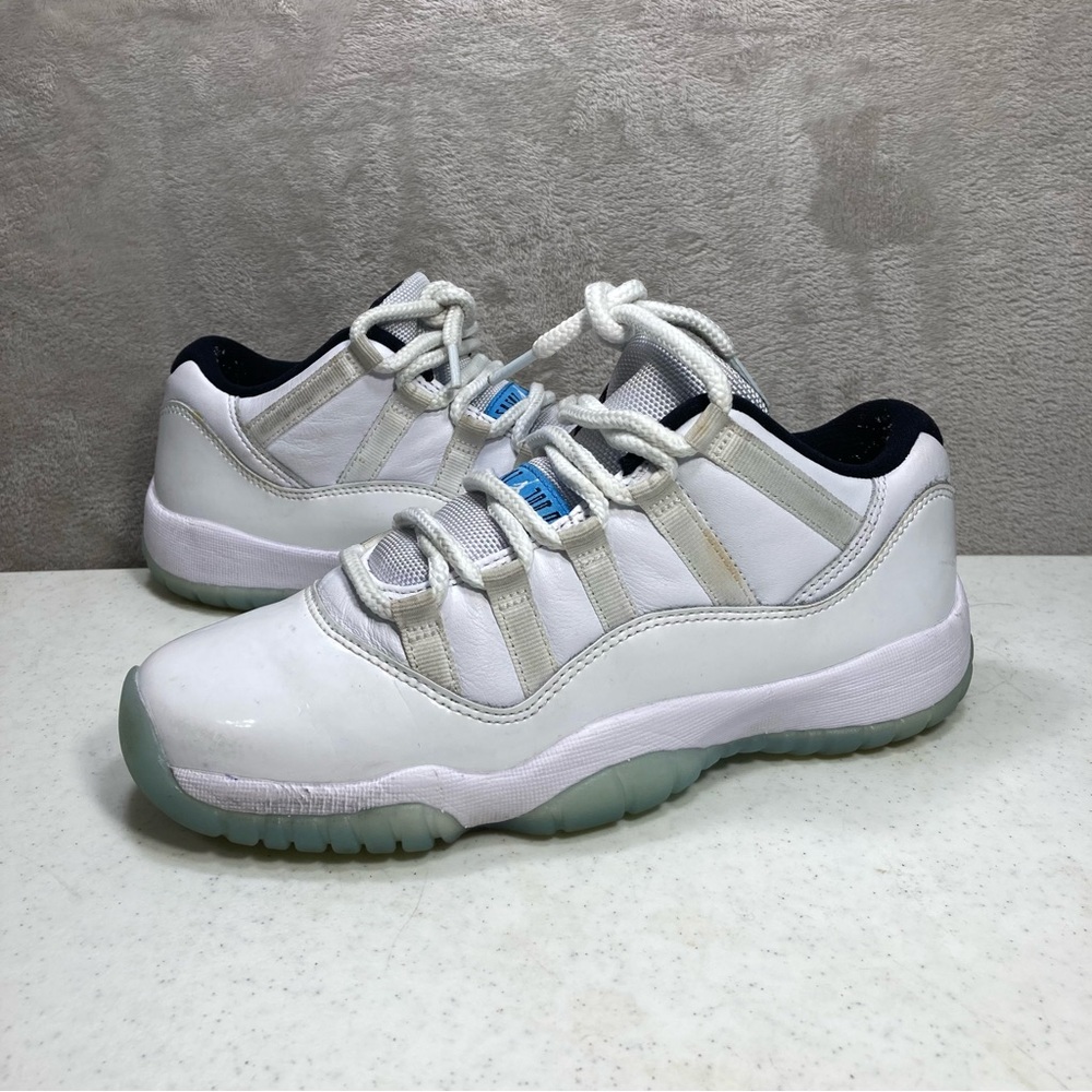 Nike Air Jordan 11 Retro Low Legend Blue Sz 6.5Y 528896-117